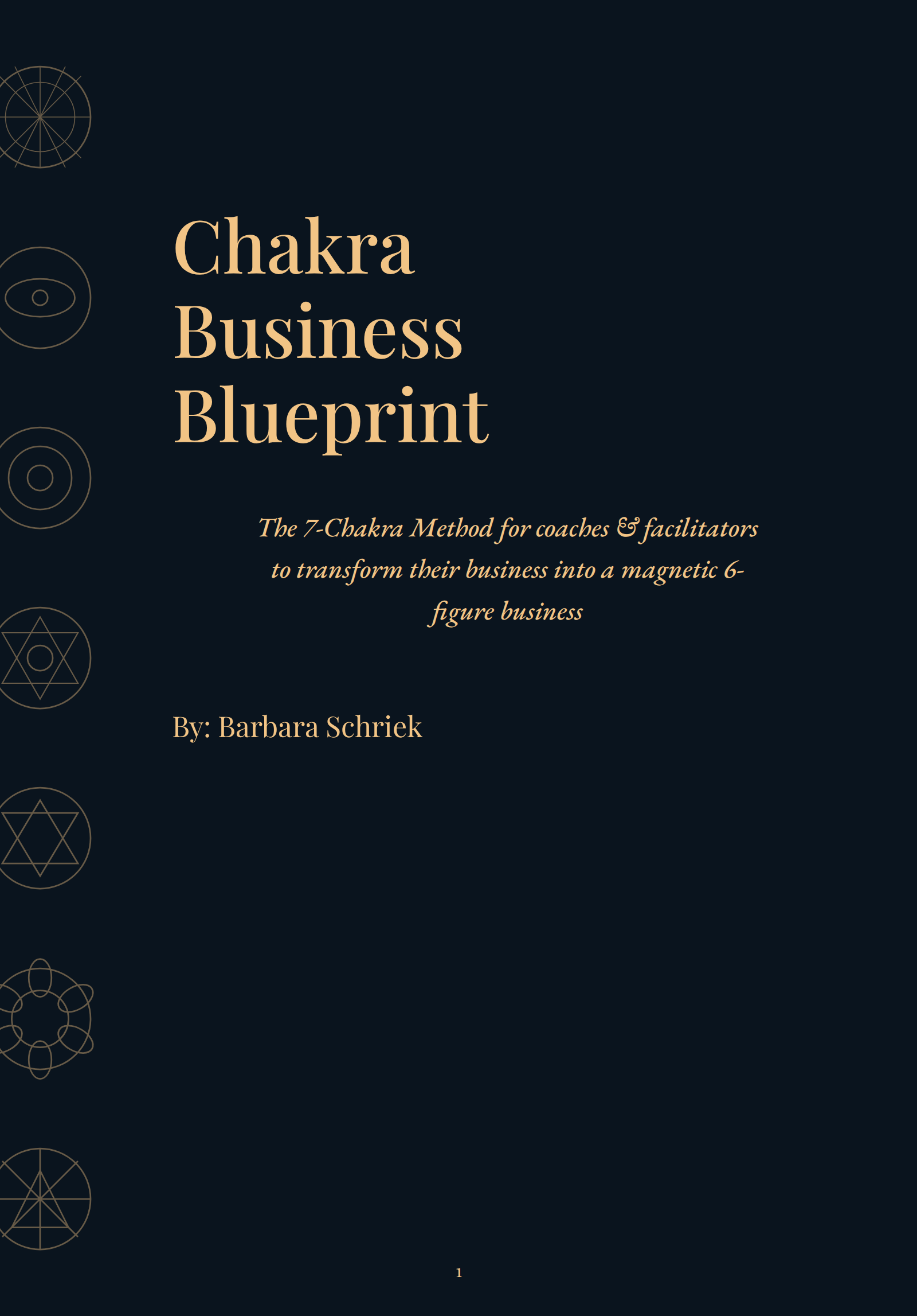 Chakra Business Blueprint